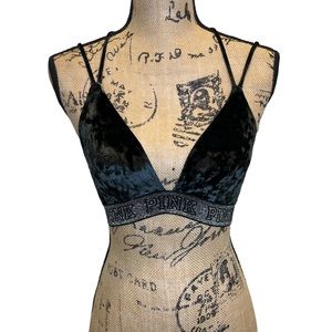 Victoria’s Secret Pink Velvet Bralette